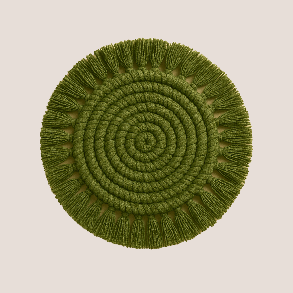 Macrame Coasters