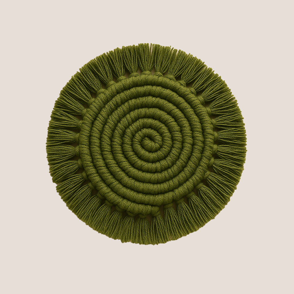 Macrame Coasters